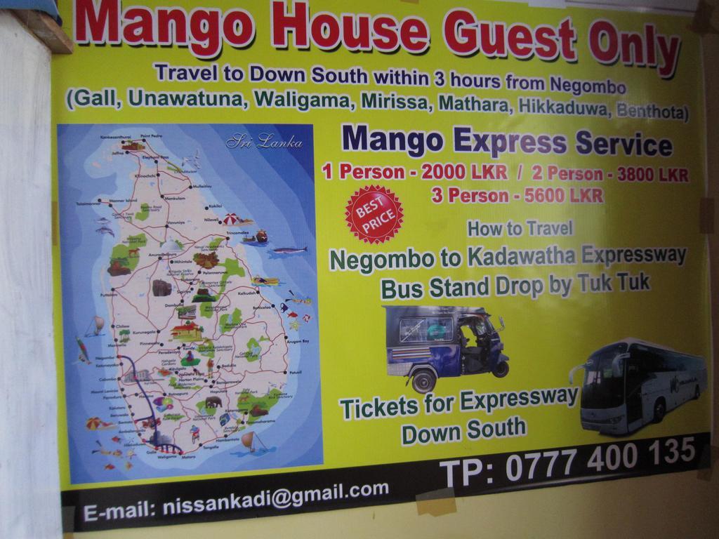 Yoho Mango House Negombo Exterior foto